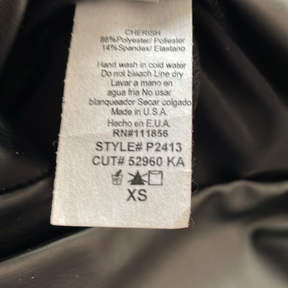 Cherish pleather leggings - Picture 4 of 4